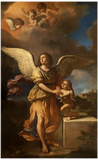 Angelo Custode, Guercino, 1641